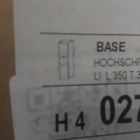 BOXED LAUFEN BATHROOM CABINET 