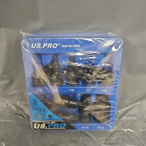 SEALED US.PRO DR IMPACT HEX BIT SOCKETS