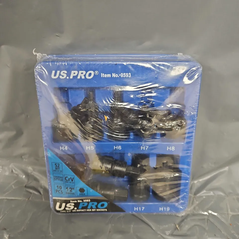 SEALED US.PRO DR IMPACT HEX BIT SOCKETS 
