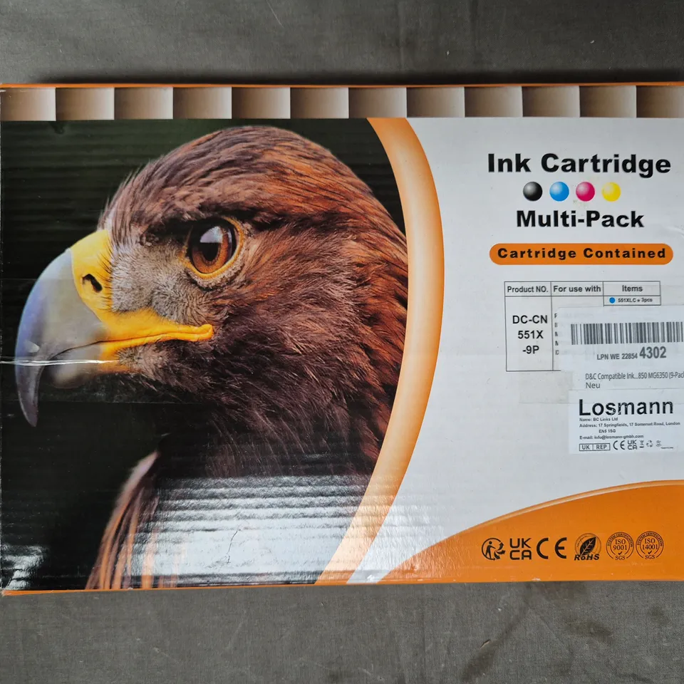 BOXED UNBRANDED INK CARTRIDGE MULTI-PACK