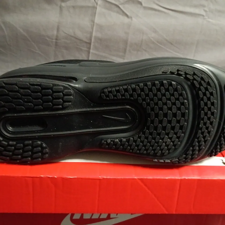 BOXED PAIR OF NIKE AIR Z UPTURN TRAINERS - TRIPLE BLACK - SIZE 6