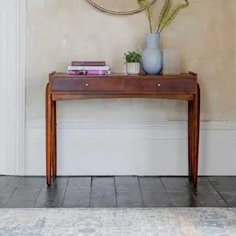 BOXED ATKIN AND THYME BELVEDERE CONSOLE TABLE