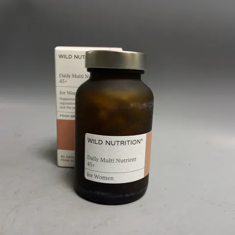 BOXED WILD NUTRITION DAILY MULTI NUTRIENT CAPSULES FOOD SUPPLEMENT FOR WOMEN 