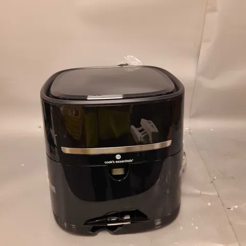 BOXED COOK'S ESSENTIALS 4L AIR FRYER IN BLACK