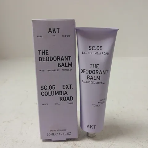 BOXED AKT THE DEODORANT BALM SC.05 EXT. COLUMBIA ROAD – AMBER VIOLET TONKA, 50 ML