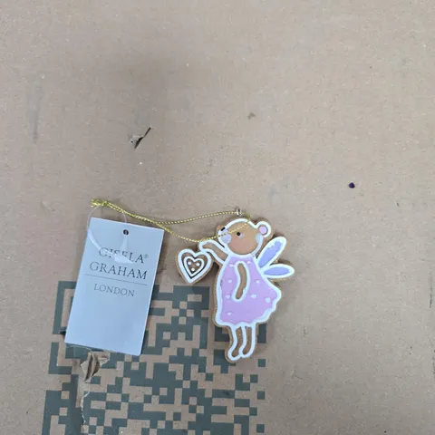 BOX OF APPROXIMATELY 12 GISELA GRAHAM BEAR HANGING TREE DECORATIONS