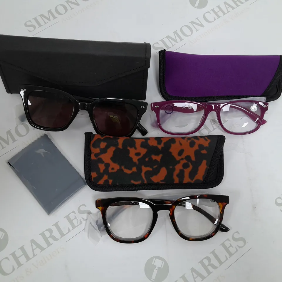 BOXED HUMMINGBIRD POLARISED SUNGLASSES & READER 3PC SET