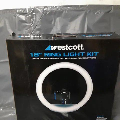 BOXED WESTCOTT 18" RING LIGHT KIT