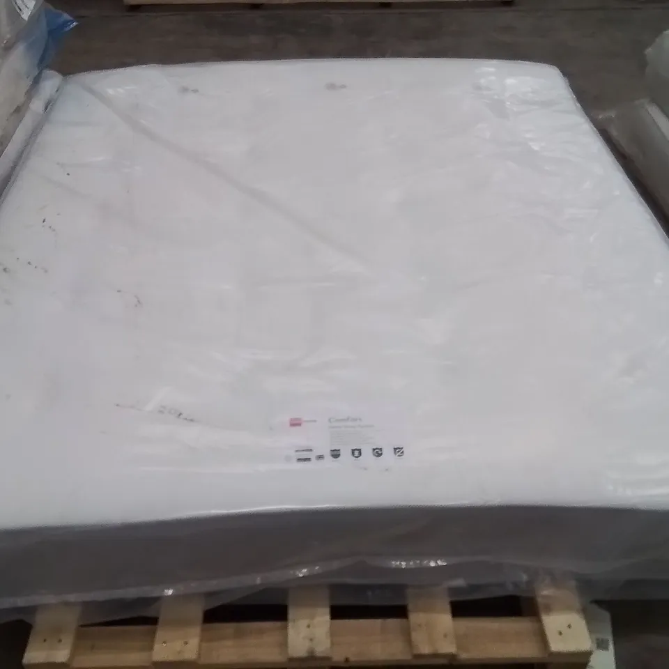 QUALITY BAGGED COMFORT ORTHO SLEEP SYSTEM OPEN COIL SUPER KINGSIZE MATTRESS 