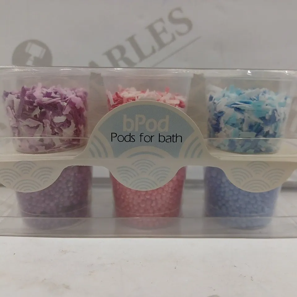 BOX OF APPROX 12 SETS OF BPOD PODS FOR BATH
