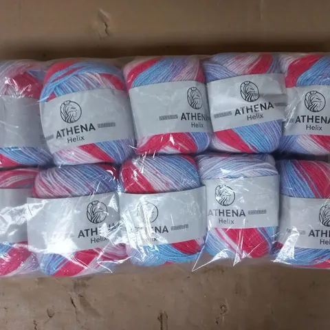 ATHENA HELIX SET OF 10 KNITTING YARNS