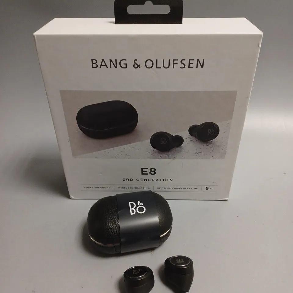 BOXED BANG & OLUFSEN E8 3RD GEN WIRELESS EARPHONES 