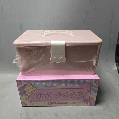 SEALED NAIL GEL KIT - PIXIE PINK 
