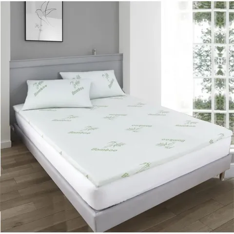 BAGGED BATTISTE 5CM MEMORY FOAM MATTRESS TOPPER