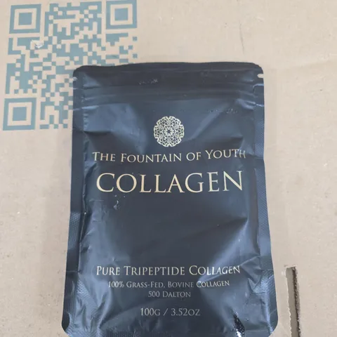 THE FOUNTAIN OF YOUTH COLLAGEN – PURE TRIPEPTIDE COLLAGEN 100 G POWDER