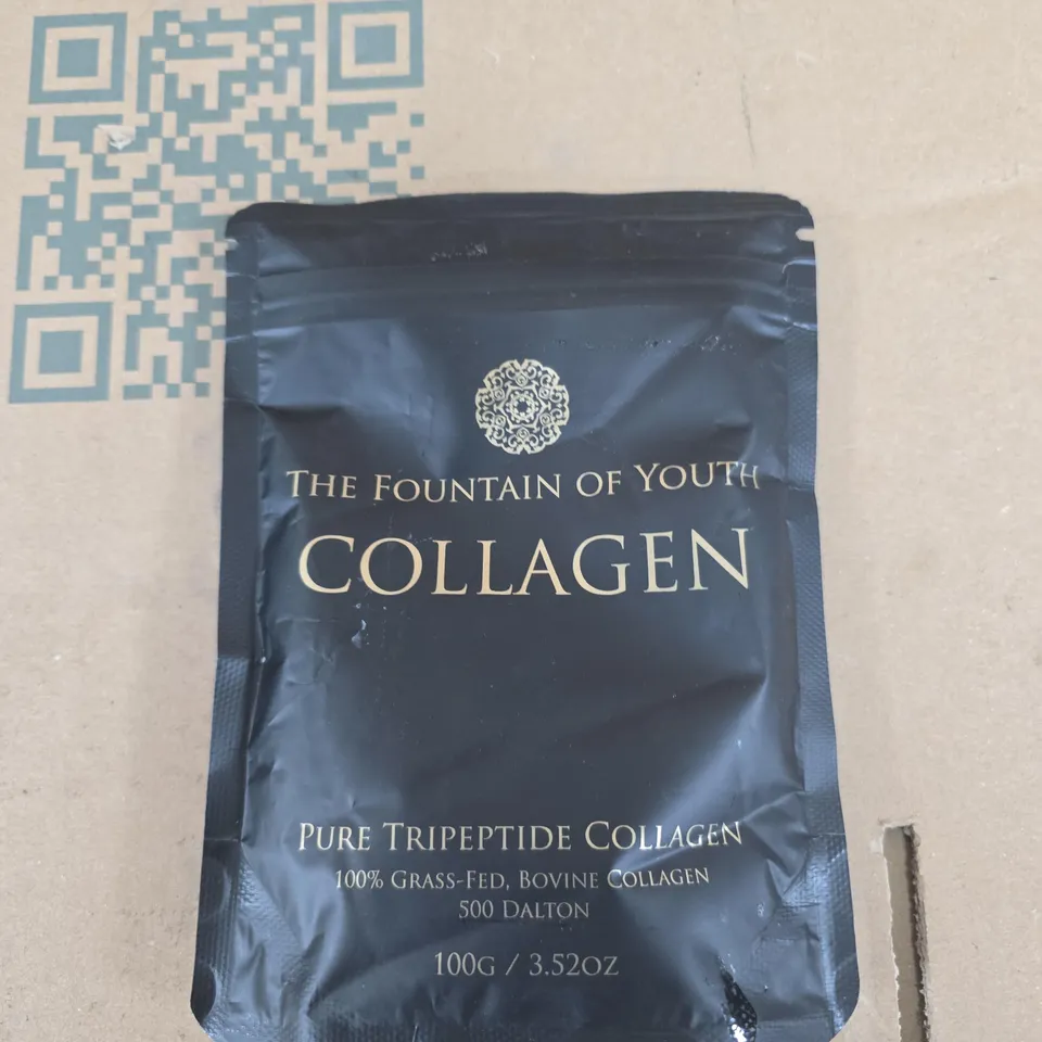 THE FOUNTAIN OF YOUTH COLLAGEN – PURE TRIPEPTIDE COLLAGEN 100 G POWDER