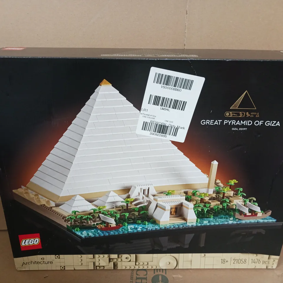 LEGO ARCHITECTURE GREAT PYRAMID OF GIZA (SET 21058) RRP £125