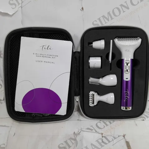 TILI 5-IN-1 MULTI-FUNCTION HAIR REMOVAL KIT 