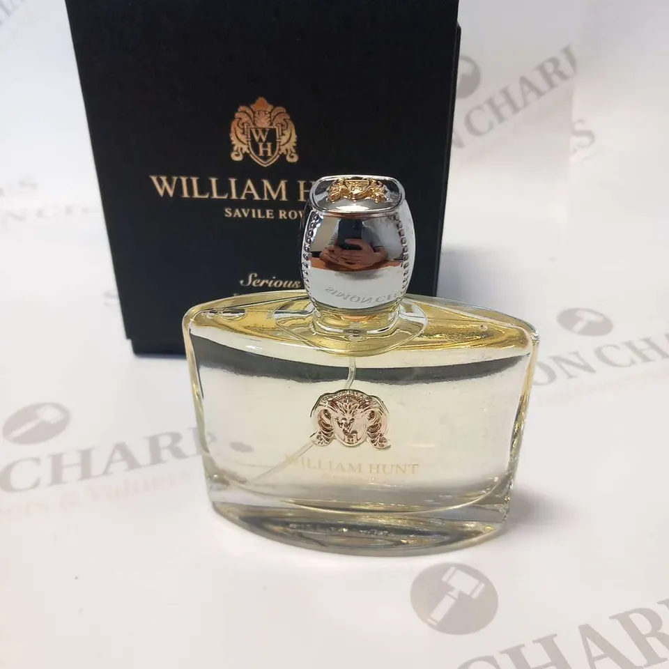 BOXED WILLIAM HUNT SAVILE ROW SERIOUS EAU DE PARFUM 90ML