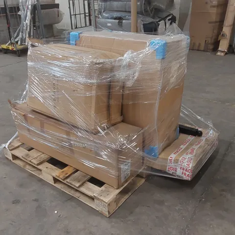 PALLET OF ASSORTED CONSUMER PRODUCTS/FURNITURE PARTS ECT