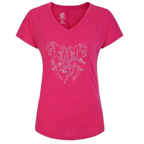 DARE 2B CALM TEE PURE PINK SIZE 14