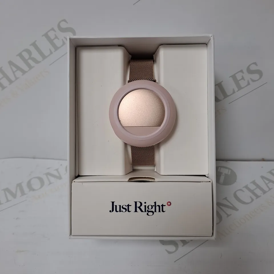 BOXED EMBR LABS WAVE 2 COOLING & WARMING WRISTBAND IN ROSE GOLD
