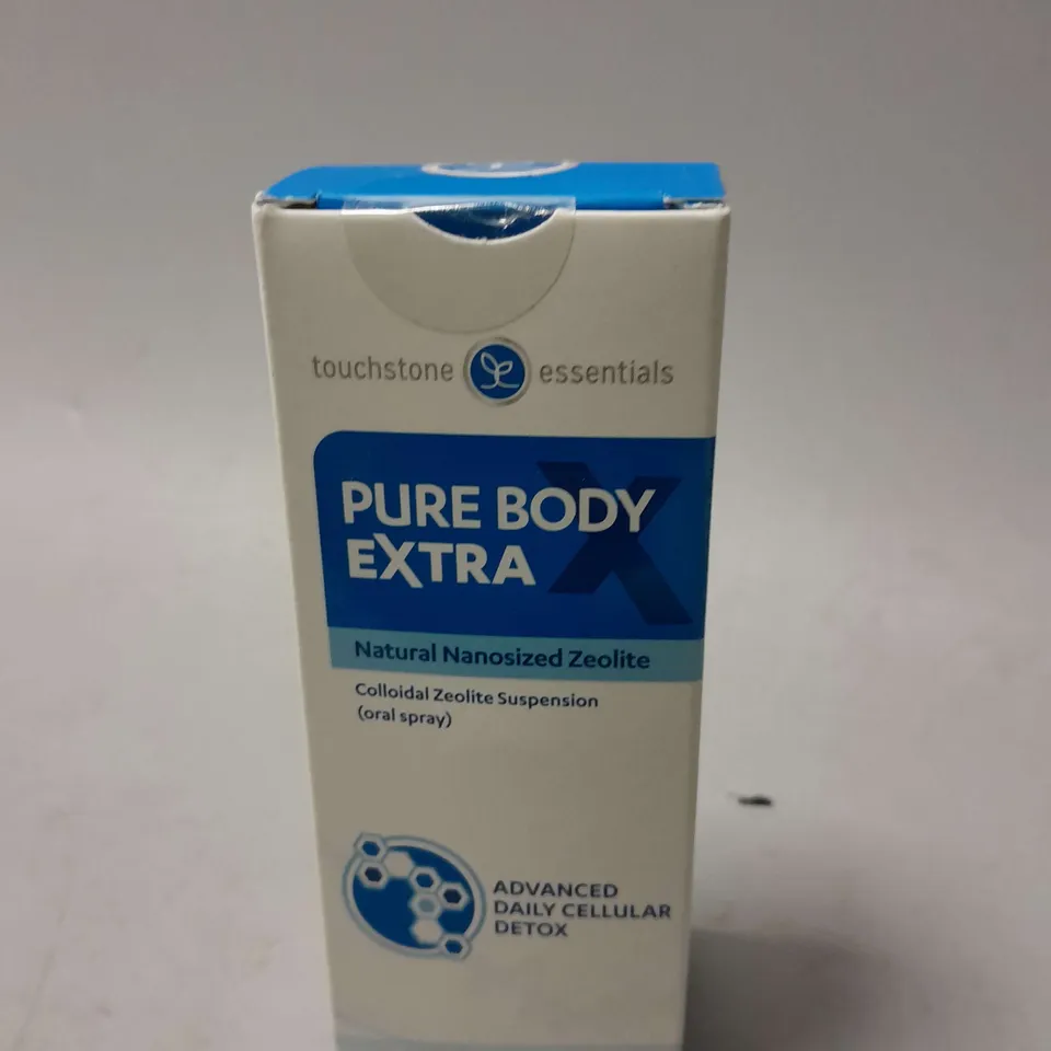 SEALED TOUCHSTONE ESSENTIALS PURE BODY EXTRA NATURAL NANOSIZED ZEOLITE ORAL SPRAY 2FLOZ