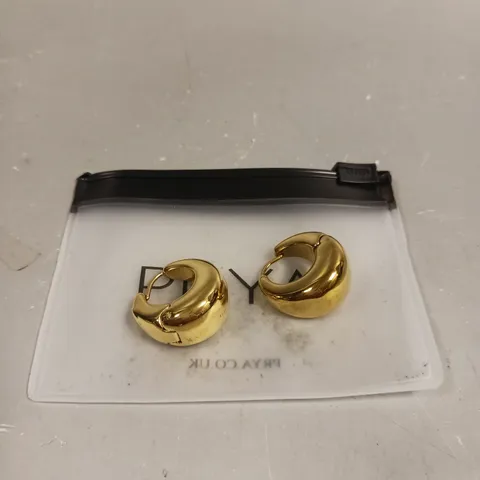 PRYA THICK HOOP EARRINGS