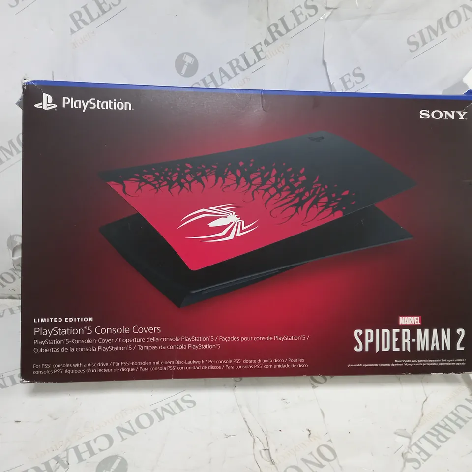 PS5 CONSOLE COVERS - MARVEL’S SPIDER-MAN 2 LIMITED EDITION