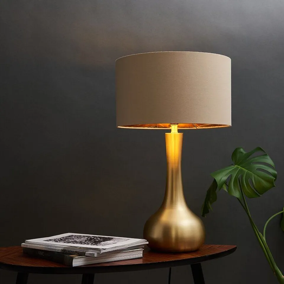 BOXED JULIUS 63CM TABLE LAMP (2 BOXES)