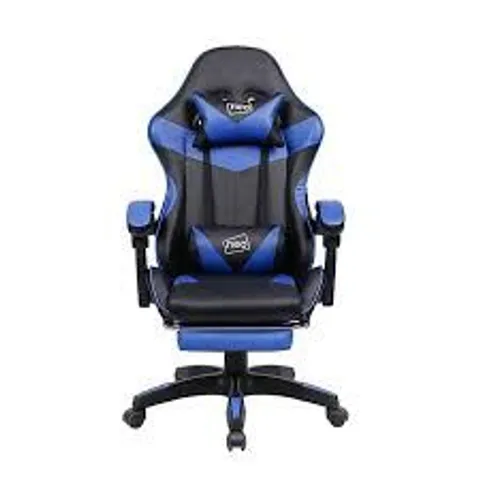 BOXED NEO SIT BETTER WORK HARDER GAMING LOUNGER IN BLUE