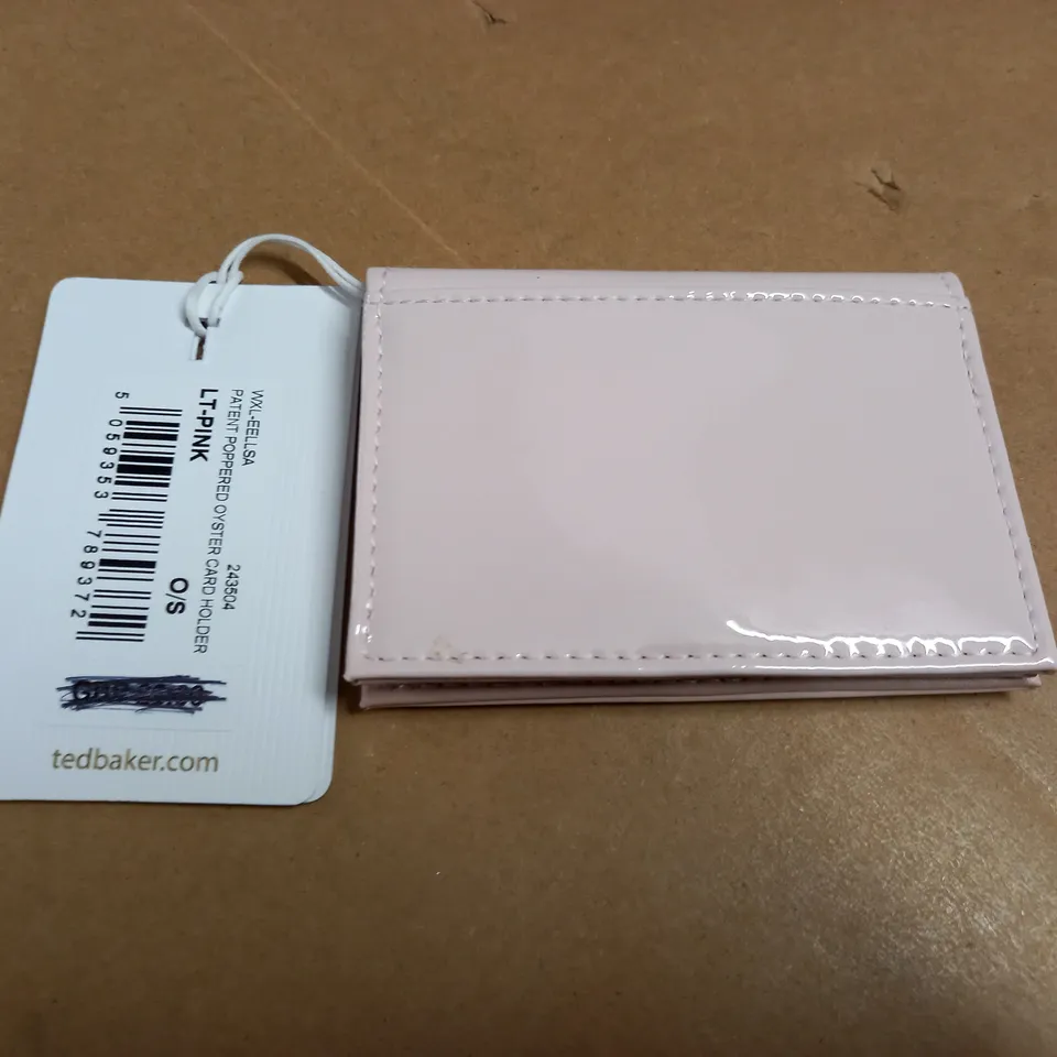 TED BAKER PINK CARD HOLDER 