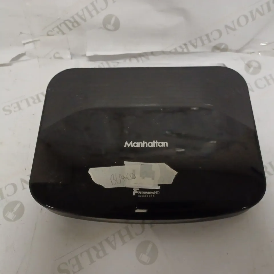 MANHATTAN T2-R 500GB FREEVIEW HD RECORDER, BLACK