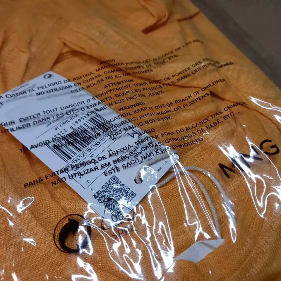 PACKAGED MNG OCHRE VEST TOP - MEDIUM