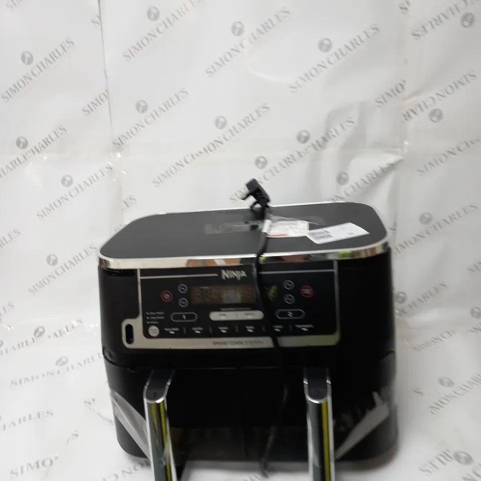 BOXED NINJA FOODI MAX 9.5L DUAL ZONE AIRFRYER AF451UK