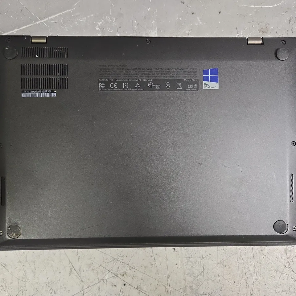 LENOVO THINKPAD X1 CARBON 2ND GEN LAPTOP IN BLACK