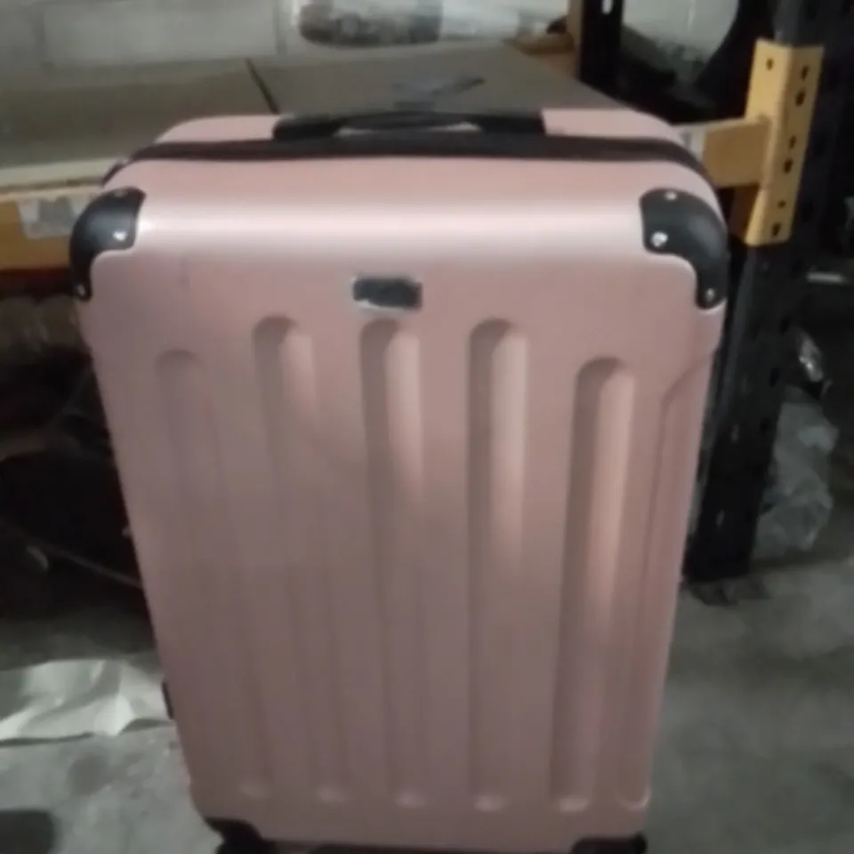 LUGG TRAVEL SUITCASE ROSE