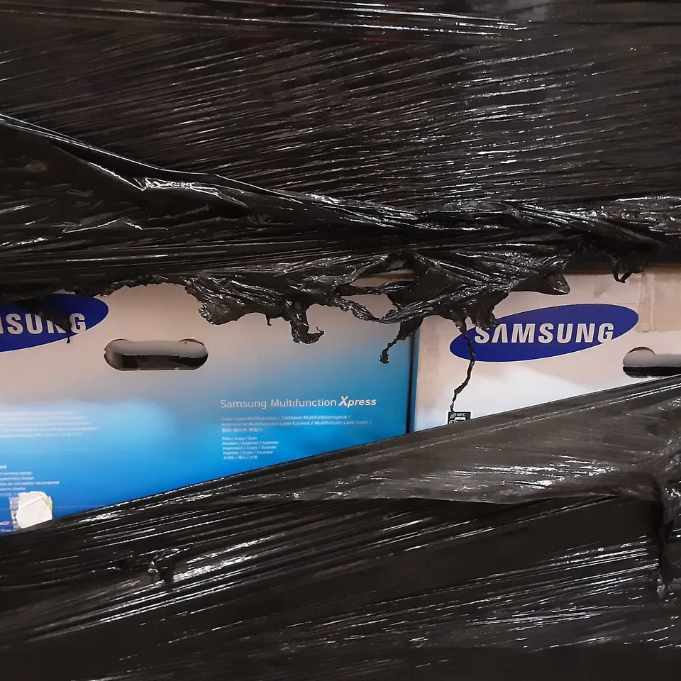PALLET OF ASSORTED PRODUCTS INCLUDING SAMSUNG MULTIFUNCTION XPRESS COLOUR LASER MULTIFUNCTION