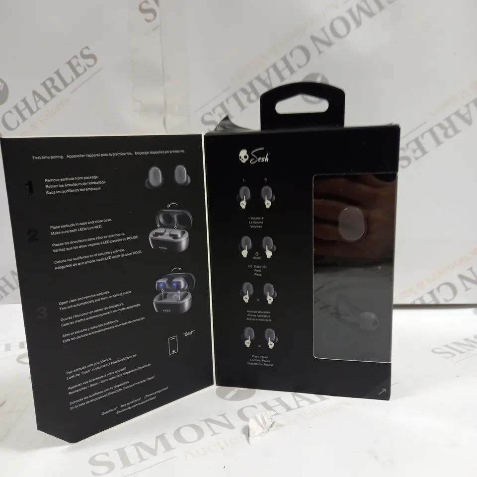 SKULLCANDY TRUE WIRELESS EARBUDS BOXED 