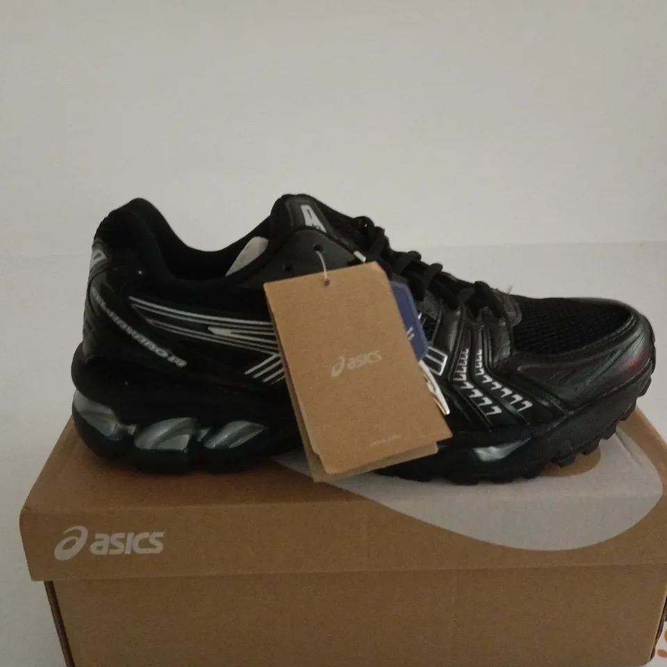 ASICS GEL KAYONA MENS BLACK/GREY TRAINERS UK 9 BOXED