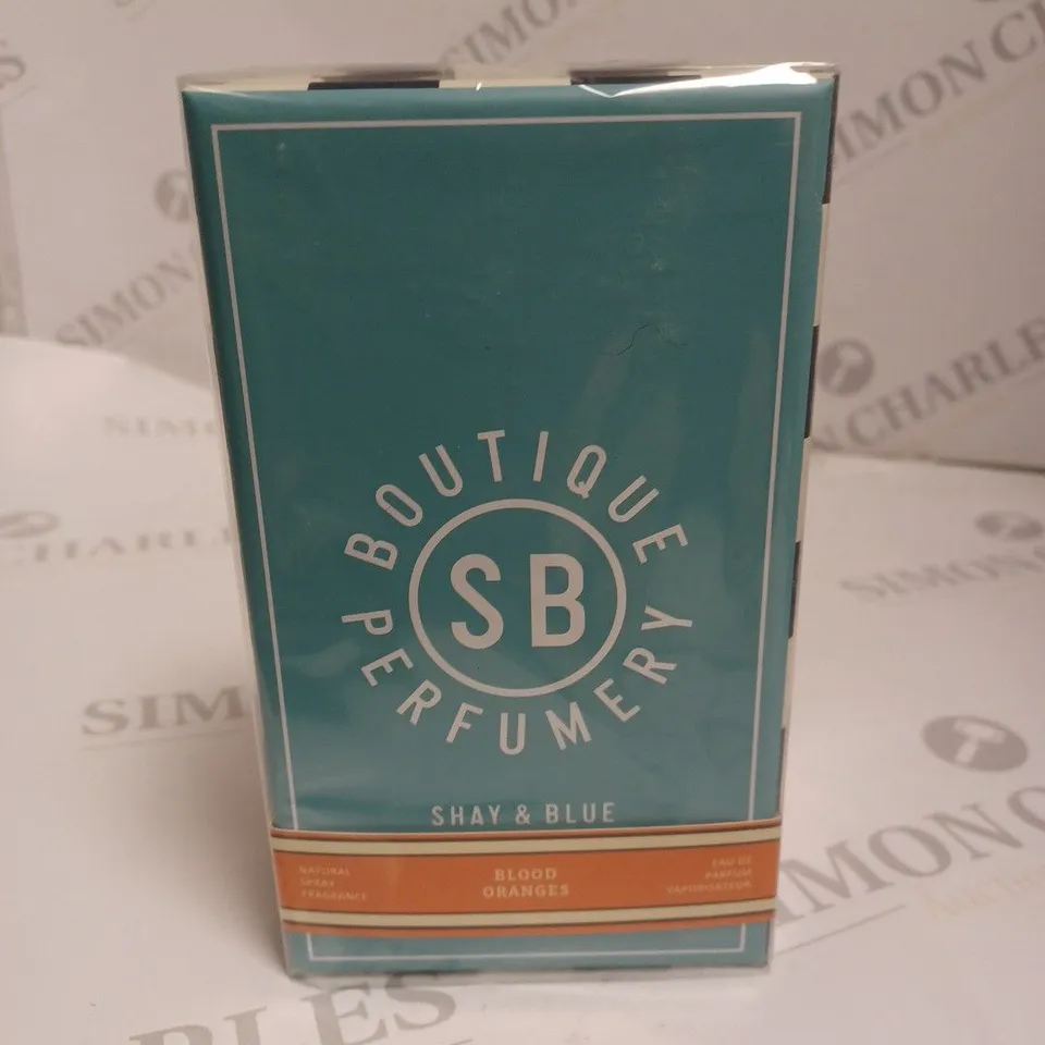 SEALED BOUTIQUE PERFUMERY SHAY & BLUE BLOOD ORANGES PARFUM - 100ML