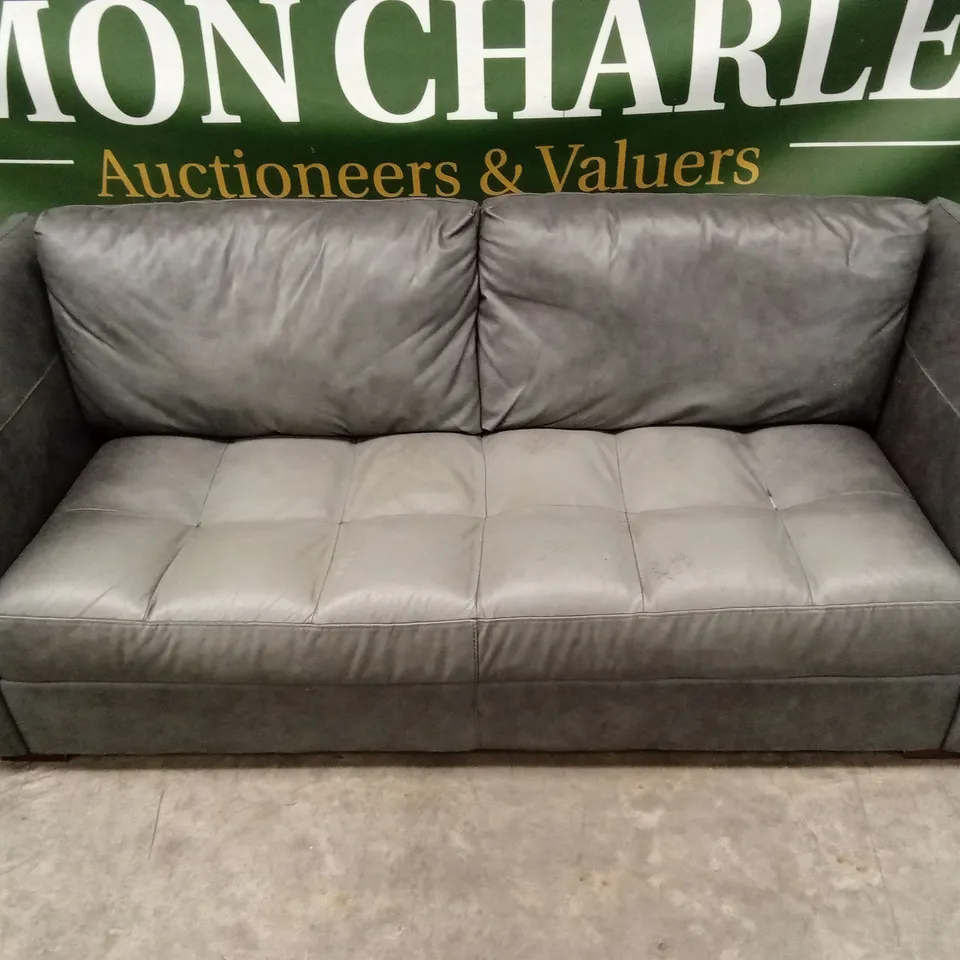 QUALITY DESIGNER 3 SEATER LEATHER SOFA