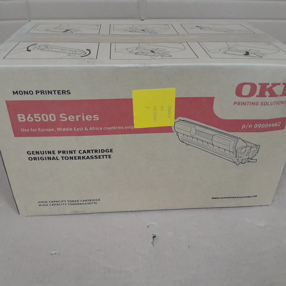 OKI MONO PRINTERS B6500 SERIES GENUINE PRINT CARTRIDGE 