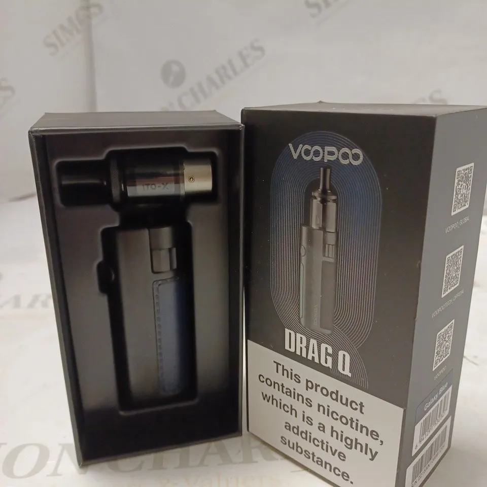 BOXED VOOPOO DRAG Q - GALAXY BLUE. 