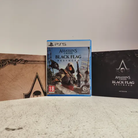 ASSASSINS CREED BLACK FLAG RESYNCED (LAUNCH EDITION) PLAYSTATION 5 VIDEO GAME