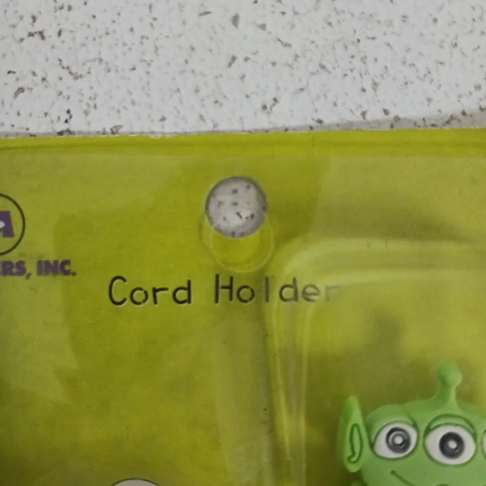 CORD HOLDER 2 PACK – CARTOON CHARACTER-THEMED CORD ORGANISERS