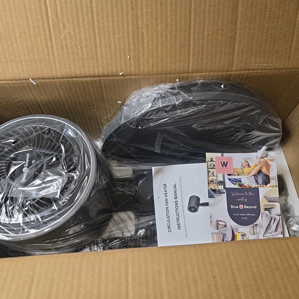 BOXED BLISS & BEYOND ALL SEASON FAN HEATER