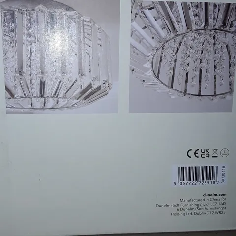 CHANTILLY FLUSH CEILING LIGHT - BOXED