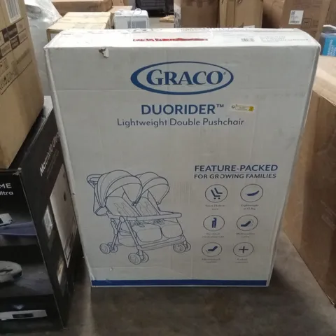 BOXED GRACO LIGHTWEIGHT DOUBLE PUSHCHAIR