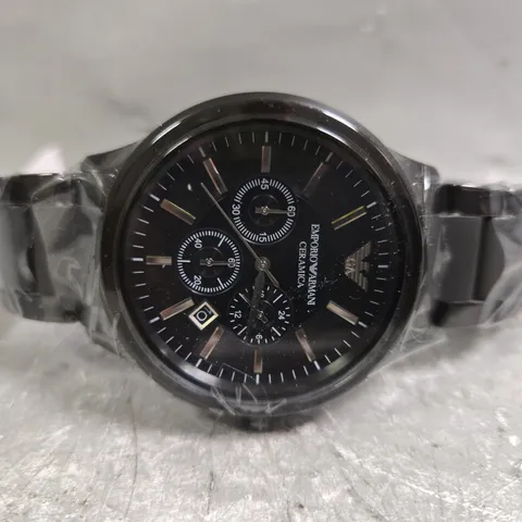 EMPORIO ARMANI CERAMICA WRIST WATCH